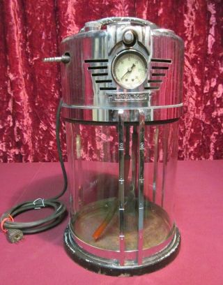 Vintage Funeral Embalming Machine Royal Bond Embalm Pressure Injection Pump Old