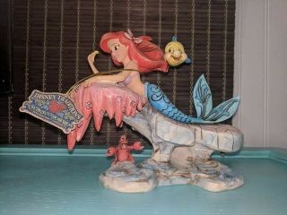 Disney Little Mermaid Dreaming Under The Sea Ariel Figurine Jim Shore 4037501