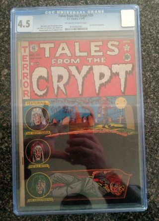 Tales From The Crypt 28 Cgc 4.  5 Ow\w