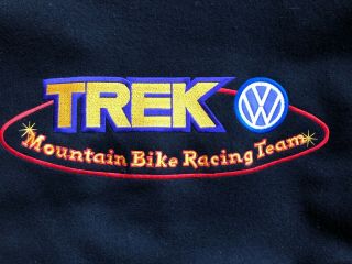Vintage Trek / Volkswagen Jetta OCLV Carbon Mountain Bike Racing Team Jacket - LG 2