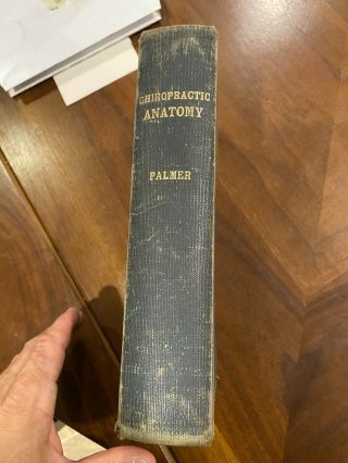 Rare Bj Palmer (mabel Palmer) Chiropractic Green Book