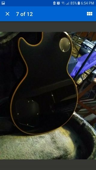 Epiphone Les Paul Custom Pro (Limited Edition).  Vintage Black with upgrades 3