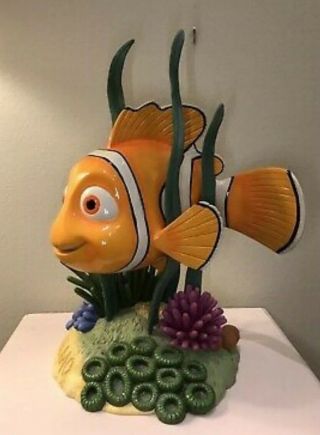 Disney Finding Nemo Lucky Fin Big Figure Statue Costa Alavezos Perfect Gift Rare