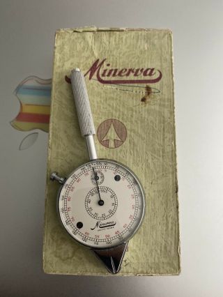 Minerva Swiss Opisometer Curvimeter Drafting Map Scale Measurement Wheel