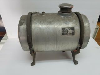 Vintage Moon Tank Gasser Fuel Hot Rod Dragster Gasser Aluminum 3.  5 Gallons