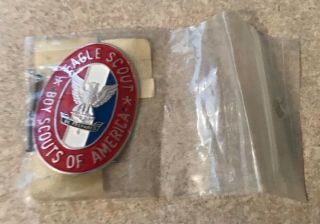 Boy Scouts Of America - Eagle Scout Hiking Staff Shield / Medallion -