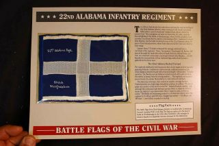 Battle Flags Of The Civil War 22nd Alabama Infantry Regiment