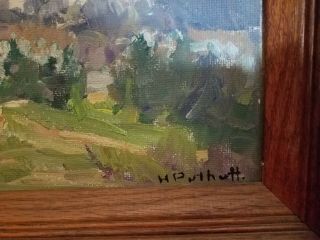 oil by listed American Artist 
