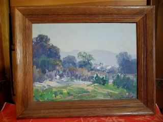 oil by listed American Artist 