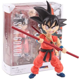 S.  H.  Figuarts Dragon Ball Figure Son Goku & Somersault Cloud Pvc Action Figure