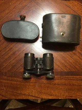 Vintage Carl Zeiss Jana 4x20 Binoculars With Case