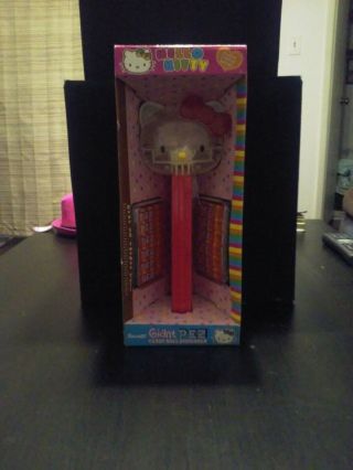 Hello Kitty Sanrio Giant Pez Dispenser,  Candy Rolls