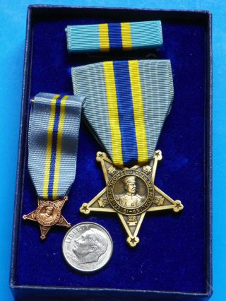 Korean War Penn.  National Guard Gen.  Thomas J.  Stewart 100 Duty Medal