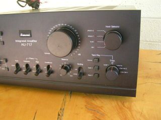 Vintage Sansui AU - 717 Amplifier Intergrated Stereo 2