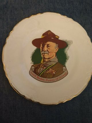 Lord Baden Powell Boy Scout Plate
