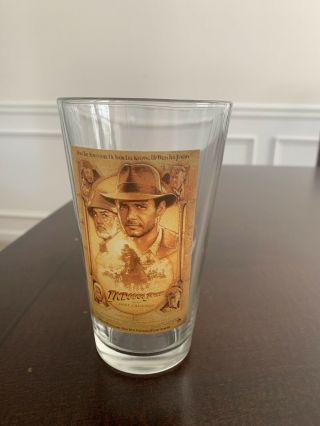 Indiana Jones Drinking Glasses Movie Memorabilia