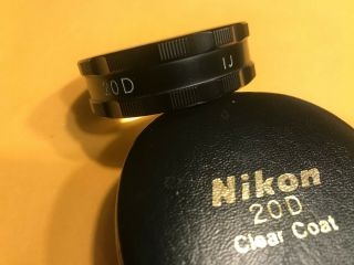 Nikon Clear Coat 20D Lens Diopter Lens for indirect Opthalmoscopy 2