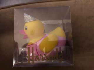 Harrods 3.  5 " Princess Rubber Duck Brand Very Rare