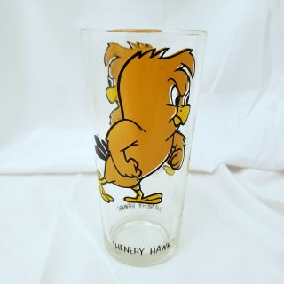 Henry Hawk Looney Tunes Pepsi 1973 Collectors Glass A2