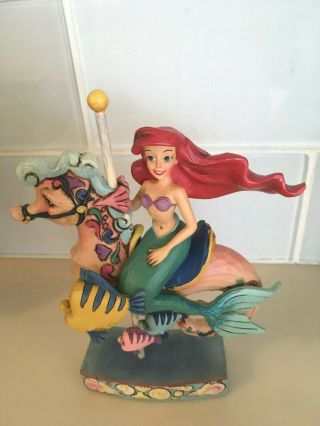 Jim Shore Ariel Little Mermaid Princess Of The Sea Carousel -