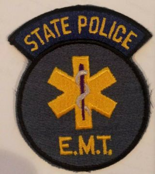 Commemorative Patch: Maine State Police Emergency Medical Technician