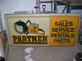 Vintage Partner Backlit Sign
