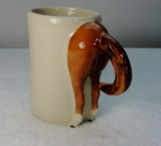 Happy Appy Valley Studio Horse Backside / Butt / Tail Coffee Mug -