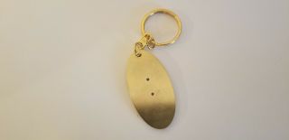 Vintage Keychain Americas Cup 1851 - 1983 Gold and Silver 3