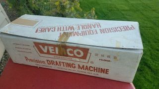 Vintage Vemco Drafting Machine Model 4100/24 Box
