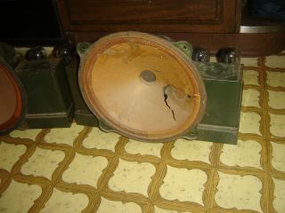 TWO VINTAGE 1929 AMPS WESTERN ELECTRIC ERA 245 PP TRIODE OUTPUTS JENSEN SPEAKERS 3