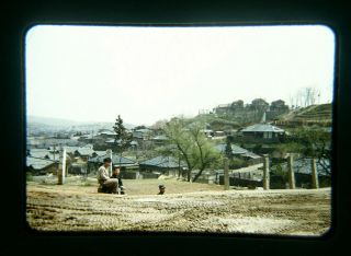 Korean War Army Marine Kodachrome Color Slide - 77 Inchon