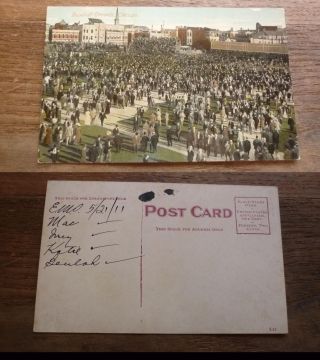 Old Usa American Postcard,  Chicago Illinois,  The Baseball Grounds 1911