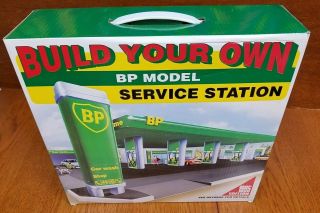 Build Your Own Bp Model Service Station Canopy Gas Pumps Car Wash 1995