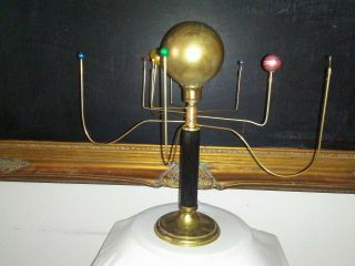 Antiqued Orrery Solar System By Sc Artist,  Will S.  Anderson