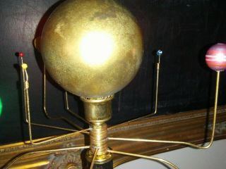 Antiqued orrery Solar System by SC artist,  Will S.  Anderson 3