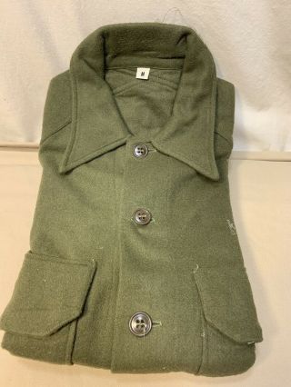 Us Army M1951 Og - 108 Wool Field Shirt Mens Medium 1951 Unworn Cond.