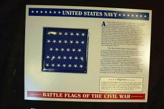Battle Flags Of The Civil War United States Navy Naval Jack Usn