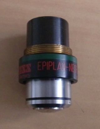 Carl Zeiss Germany Objective Epiplan - Neofluar 25x/0,  80 Oil