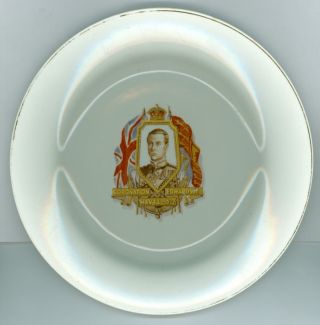 Vintage 1937 Coronation Of King Edward Viii 7 Inch China Plate England