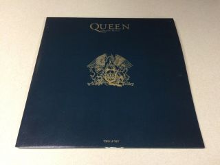 Queen Greatest Hits Ii 2 - 1991 Uk Double Vinyl Lp Gatefold Album Pmtv 2