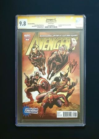 Marvel Avengers 1 Romita Convention Edition Cgc 9.  8 Ss Series Signed Stan Lee