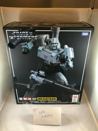 Transformers Masterpiece Mp - 36 Megatron 2.  0 Takara 100 Authentic 40