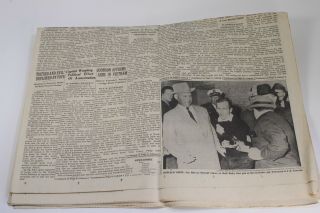 York Times WESTERN EDITION November 25,  1963: Lee Harvey Oswald,  Jack Ruby 2
