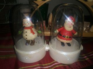 Hallmark Happy Tappers Dancing Santa And Snowman