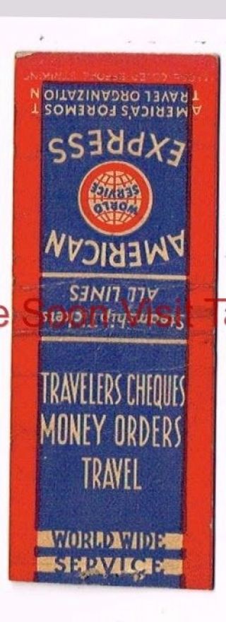 1930s American Express Travelers Checks Money Orders