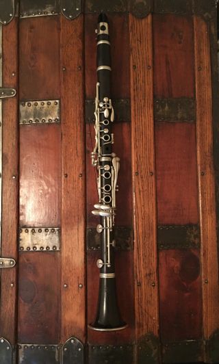 Vintage 1950 Pre R13 Buffet Crampon Bb Clarinet 40xxx Made In France Wood