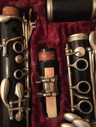 Vintage 1950 PRE R13 Buffet Crampon Bb Clarinet 40XXX MADE IN FRANCE Wood 3