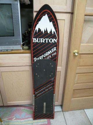 Vintage Burton Performer Elite 140 Snowboard