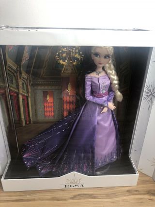 Disney Elsa Frozen 2 Doll Saks Fifth Avenue Exclusive Limited Edition 1000 NIB 3