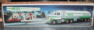 1990 Nos Hess Toy Tanker Gasoline Truck W/ Lights & Sounds
